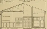 An illustration from Radford’s portfolio of details of building construction; a remarkable and unique collection of full-page plates, accurately drawn and reproduced to exact scale. Complete details for every style of interior trim, including special built-in features. (1911)