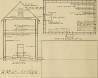 An illustration from Radford’s portfolio of details of building construction; a remarkable and unique collection of full-page plates, accurately drawn and reproduced to exact scale. Complete details for every style of interior trim, including special built-in features. (1911)