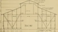 An illustration from Radford’s portfolio of details of building construction; a remarkable and unique collection of full-page plates, accurately drawn and reproduced to exact scale. Complete details for every style of interior trim, including special built-in features. (1911)