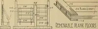 An illustration from Radford’s portfolio of details of building construction; a remarkable and unique collection of full-page plates, accurately drawn and reproduced to exact scale. Complete details for every style of interior trim, including special built-in features. (1911)