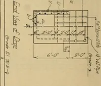 An illustration from Radford’s portfolio of details of building construction; a remarkable and unique collection of full-page plates, accurately drawn and reproduced to exact scale. Complete details for every style of interior trim, including special built-in features. (1911)
