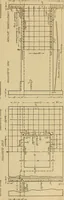 An illustration from Radford’s portfolio of details of building construction; a remarkable and unique collection of full-page plates, accurately drawn and reproduced to exact scale. Complete details for every style of interior trim, including special built-in features. (1911)