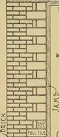 An illustration from Radford’s portfolio of details of building construction; a remarkable and unique collection of full-page plates, accurately drawn and reproduced to exact scale. Complete details for every style of interior trim, including special built-in features. (1911)