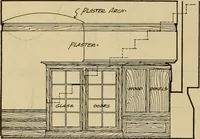 An illustration from Radford’s portfolio of details of building construction; a remarkable and unique collection of full-page plates, accurately drawn and reproduced to exact scale. Complete details for every style of interior trim, including special built-in features. (1911)