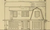 An illustration from Radford’s portfolio of details of building construction; a remarkable and unique collection of full-page plates, accurately drawn and reproduced to exact scale. Complete details for every style of interior trim, including special built-in features. (1911)