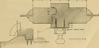 An illustration from Radford’s portfolio of details of building construction; a remarkable and unique collection of full-page plates, accurately drawn and reproduced to exact scale. Complete details for every style of interior trim, including special built-in features. (1911)