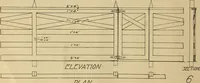 An illustration from Radford’s portfolio of details of building construction; a remarkable and unique collection of full-page plates, accurately drawn and reproduced to exact scale. Complete details for every style of interior trim, including special built-in features. (1911)