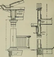 An illustration from Radford's portfolio of details of building construction : a remarkable and unique collection of full-page plates, accurately drawn and reproduced to exact scale ... (1911)