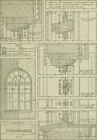 An illustration from Radford's portfolio of details of building construction : a remarkable and unique collection of full-page plates, accurately drawn and reproduced to exact scale ... (1911)