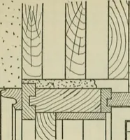 An illustration from Radford's portfolio of details of building construction : a remarkable and unique collection of full-page plates, accurately drawn and reproduced to exact scale ... (1911)