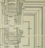 An illustration from Radford's portfolio of details of building construction : a remarkable and unique collection of full-page plates, accurately drawn and reproduced to exact scale ... (1911)
