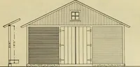 An illustration from Radford's practical barn plans : being a complete collection of practical, economical and common-sense plans of barns, out buildings and stock sheds (1907)