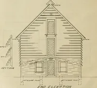 An illustration from Radford's practical barn plans : being a complete collection of practical, economical and common-sense plans of barns, out buildings and stock sheds (1907)