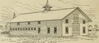 An illustration from Radford's practical barn plans : being a complete collection of practical, economical and common-sense plans of barns, out buildings and stock sheds (1907)