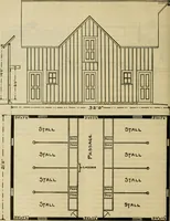 An illustration from Radford's practical barn plans : being a complete collection of practical, economical and common-sense plans of barns, out buildings and stock sheds :: :: :: (1909)