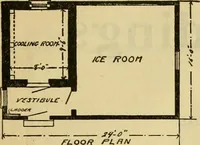 An illustration from Radford's practical barn plans : being a complete collection of practical, economical and common-sense plans of barns, out buildings and stock sheds :: :: :: (1909)