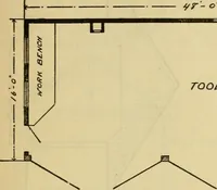 An illustration from Radford's practical barn plans : being a complete collection of practical, economical and common-sense plans of barns, out buildings and stock sheds :: :: :: (1909)