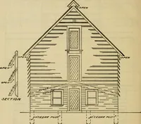 An illustration from Radford's practical barn plans : being a complete collection of practical, economical and common-sense plans of barns, out buildings and stock sheds :: :: :: (1909)