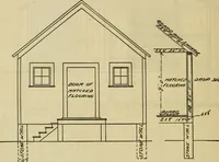 An illustration from Radford's practical barn plans : being a complete collection of practical, economical and common-sense plans of barns, out buildings and stock sheds :: :: :: (1909)