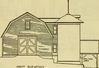 An illustration from Radford's practical barn plans : being a complete collection of practical, economical and common-sense plans of barns, out buildings and stock sheds :: :: :: (1909)
