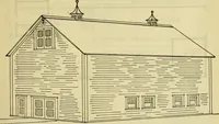 An illustration from Radford's practical barn plans : being a complete collection of practical, economical and common-sense plans of barns, out buildings and stock sheds :: :: :: (1909)