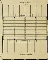 An illustration from Radford's practical barn plans : being a complete collection of practical, economical and common-sense plans of barns, out buildings and stock sheds :: :: :: (1909)