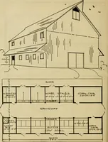 An illustration from Radford's practical barn plans : being a complete collection of practical, economical and common-sense plans of barns, out buildings and stock sheds :: :: :: (1909)