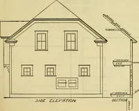 An illustration from Radford's practical barn plans : being a complete collection of practical, economical and common-sense plans of barns, out buildings and stock sheds :: :: :: (1909)