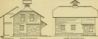 An illustration from Radford's practical barn plans : being a complete collection of practical, economical and common-sense plans of barns, out buildings and stock sheds :: :: :: (1909)