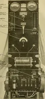An illustration from Radio for everybody; being a popular guide to practical radio-phone reception and transmission and to the dot-and-dash reception and transmission of the radio telegraph, for the layman who wants to apply radio for his pleasure and profit without going into the special theories and the intricacies of the art (1922)