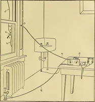 An illustration from Radio for everybody; being a popular guide to practical radio-phone reception and transmission and to the dot-and-dash reception and transmission of the radio telegraph, for the layman who wants to apply radio for his pleasure and profit without going into the special theories and the intricacies of the art (1922)