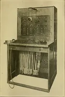 An illustration from Radio for everybody; being a popular guide to practical radio-phone reception and transmission and to the dot-and-dash reception and transmission of the radio telegraph, for the layman who wants to apply radio for his pleasure and profit without going into the special theories and the intricacies of the art (1922)