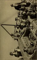 An illustration from Radio, miracle of the 20th century ... a story of human achievement that stands unrivalled in the history of humanity, together with a colorful portrayal, giving a broad, general view of the whole subject of wireless telegraph and telephone and its marvelous development (1922)