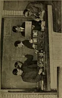 An illustration from Radio, miracle of the 20th century ... a story of human achievement that stands unrivalled in the history of humanity, together with a colorful portrayal, giving a broad, general view of the whole subject of wireless telegraph and telephone and its marvelous development (1922)