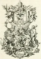 An illustration from Raggvaglio della solenne comparsa, fatta in Roma gli otto di gennaio MDCLXXXVII. dall'illvstrissimo, et eccellentissimo signor conte di Castelmaine ambasciadore straordinario della Sagra Real Maestà di Giacomo Secondo rè d'Inghilterra, Scozia, Francia, et Ibernia, difensore della fede alla Santa Sede Apostolica, in andare pvblicamente all'vdienza della Santità di Nostro Signore Papa Innocenzo Vndecimo (1687)