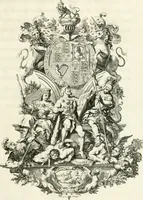 An illustration from Raggvaglio della solenne comparsa, fatta in Roma gli otto di gennaio MDCLXXXVII. dall'illvstrissimo, et eccellentissimo signor conte di Castelmaine ambasciadore straordinario della Sagra Real Maestà di Giacomo Secondo rè d'Inghilterra, Scozia, Francia, et Ibernia, difensore della fede alla Santa Sede Apostolica, in andare pvblicamente all'vdienza della Santità di Nostro Signore Papa Innocenzo Vndecimo (1687)