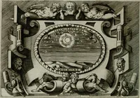 An illustration from Ragionamento di Luca Contile sopra la proprietà delle imprese con le particolari de gli academici Affidati et con le interpretationi et croniche .. (1574)