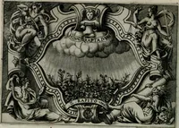 An illustration from Ragionamento di Luca Contile sopra la proprietà delle imprese con le particolari de gli academici Affidati et con le interpretationi et croniche .. (1574)