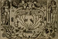 An illustration from Ragionamento di Luca Contile sopra la proprietà delle imprese con le particolari de gli academici Affidati et con le interpretationi et croniche .. (1574)