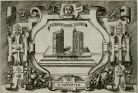 An illustration from Ragionamento di Luca Contile sopra la proprietà delle imprese con le particolari de gli academici Affidati et con le interpretationi et croniche .. (1574)