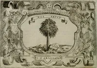 An illustration from Ragionamento di Luca Contile sopra la proprietà delle imprese con le particolari de gli academici Affidati et con le interpretationi et croniche .. (1574)