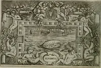 An illustration from Ragionamento di Luca Contile sopra la proprietà delle imprese con le particolari de gli academici Affidati et con le interpretationi et croniche .. (1574)