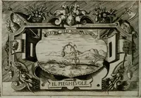 An illustration from Ragionamento di Luca Contile sopra la proprietà delle imprese con le particolari de gli academici Affidati et con le interpretationi et croniche .. (1574)