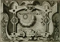 An illustration from Ragionamento di Luca Contile sopra la proprietà delle imprese con le particolari de gli academici Affidati et con le interpretationi et croniche .. (1574)