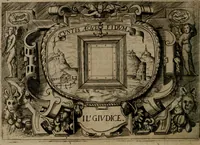 An illustration from Ragionamento di Luca Contile sopra la proprietà delle imprese con le particolari de gli academici Affidati et con le interpretationi et croniche .. (1574)