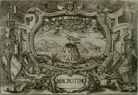 An illustration from Ragionamento di Luca Contile sopra la proprietà delle imprese con le particolari de gli academici Affidati et con le interpretationi et croniche .. (1574)