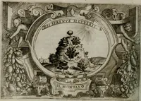 An illustration from Ragionamento di Luca Contile sopra la proprietà delle imprese con le particolari de gli academici Affidati et con le interpretationi et croniche .. (1574)
