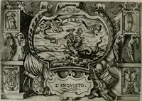 An illustration from Ragionamento di Luca Contile sopra la proprietà delle imprese con le particolari de gli academici Affidati et con le interpretationi et croniche .. (1574)