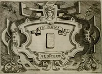 An illustration from Ragionamento di Luca Contile sopra la proprietà delle imprese con le particolari de gli academici Affidati et con le interpretationi et croniche .. (1574)
