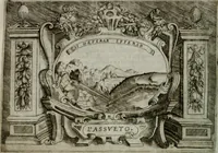 An illustration from Ragionamento di Luca Contile sopra la proprietà delle imprese con le particolari de gli academici Affidati et con le interpretationi et croniche .. (1574)